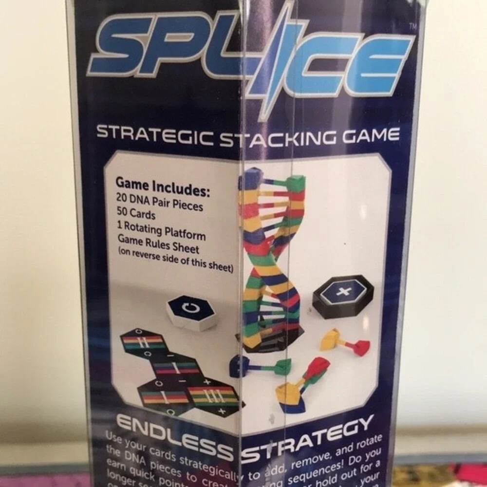 Splice Strategic DNA Stacking Game Smartlab Toys Educational NWT